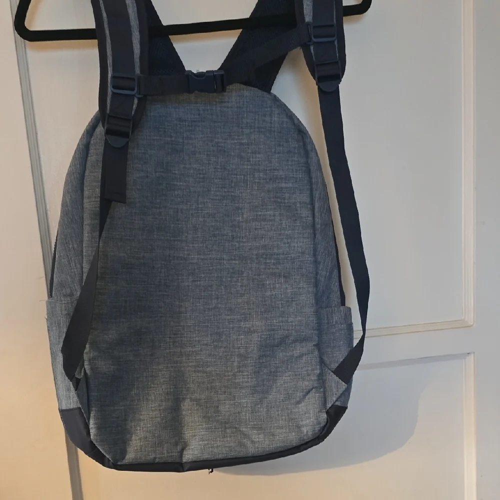 Bellq Russo Stylish Backpack in Navy Blue with Black Details - Picture 3 of 4